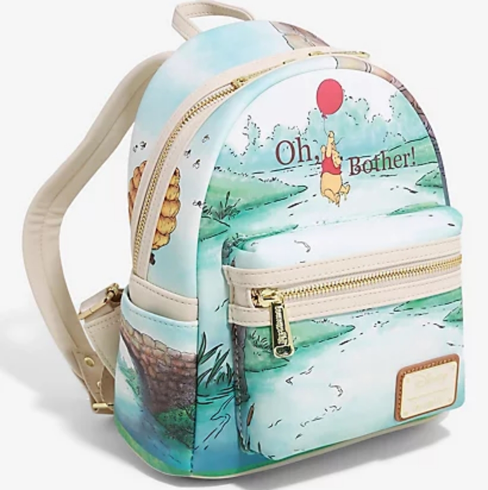Loungefly Disney Pooh Oh Bother Mini Backpack - Picture 2 of 10